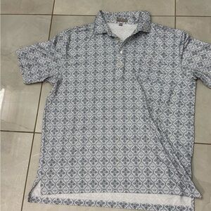 Men's Blue Peter Millar Polo Shirt